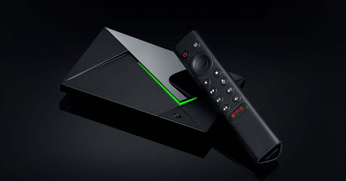 Nvidia Shield TV Pro, used in IPTV